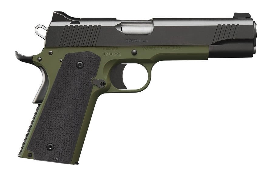 KIMBER CUSTOM LW RANGER GREEN MP 1911 .45 ACP 5IN BARREL 8RD 3000464 - Win Repeating Arms Promotion